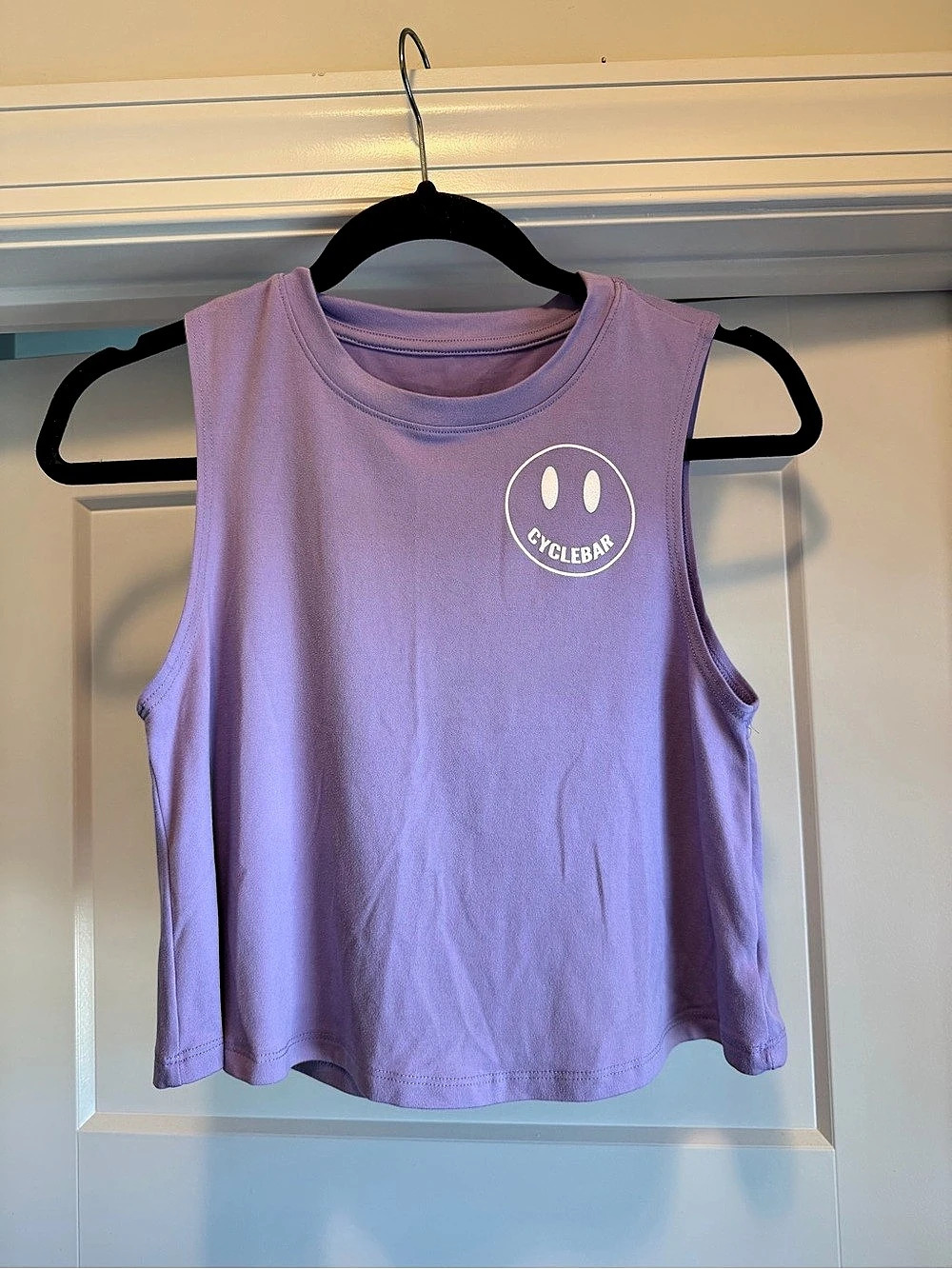 CycleBar Purple Muscle Tee